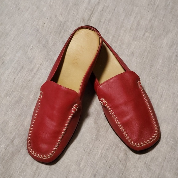 Bass Shoes - Bass Tab IV Slip On Open Back Loafers